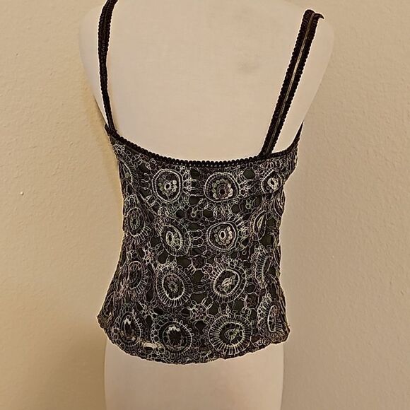Cynthia Steffe y2k lace Top medium - Picture 3 of 8